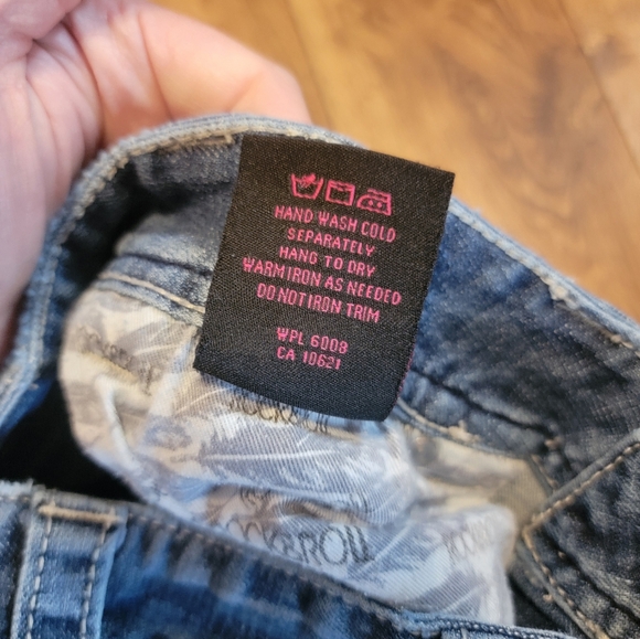 Rock & Roll Cowgirl Women's Jeans 28X34 Original Mid Rise Bootcut - Picture 7 of 7